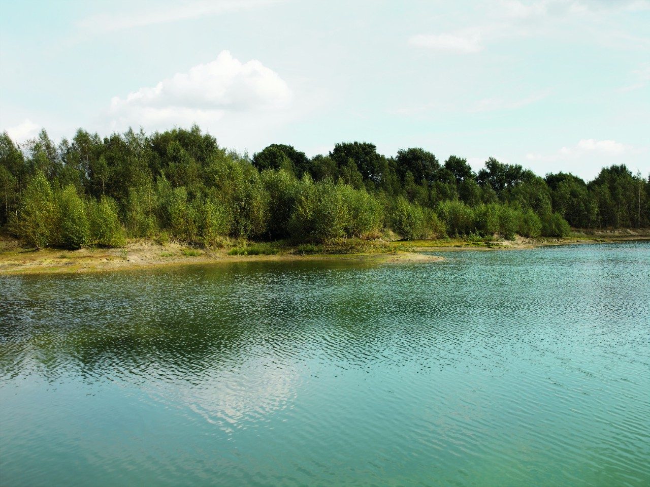 New nature because of clay extraction